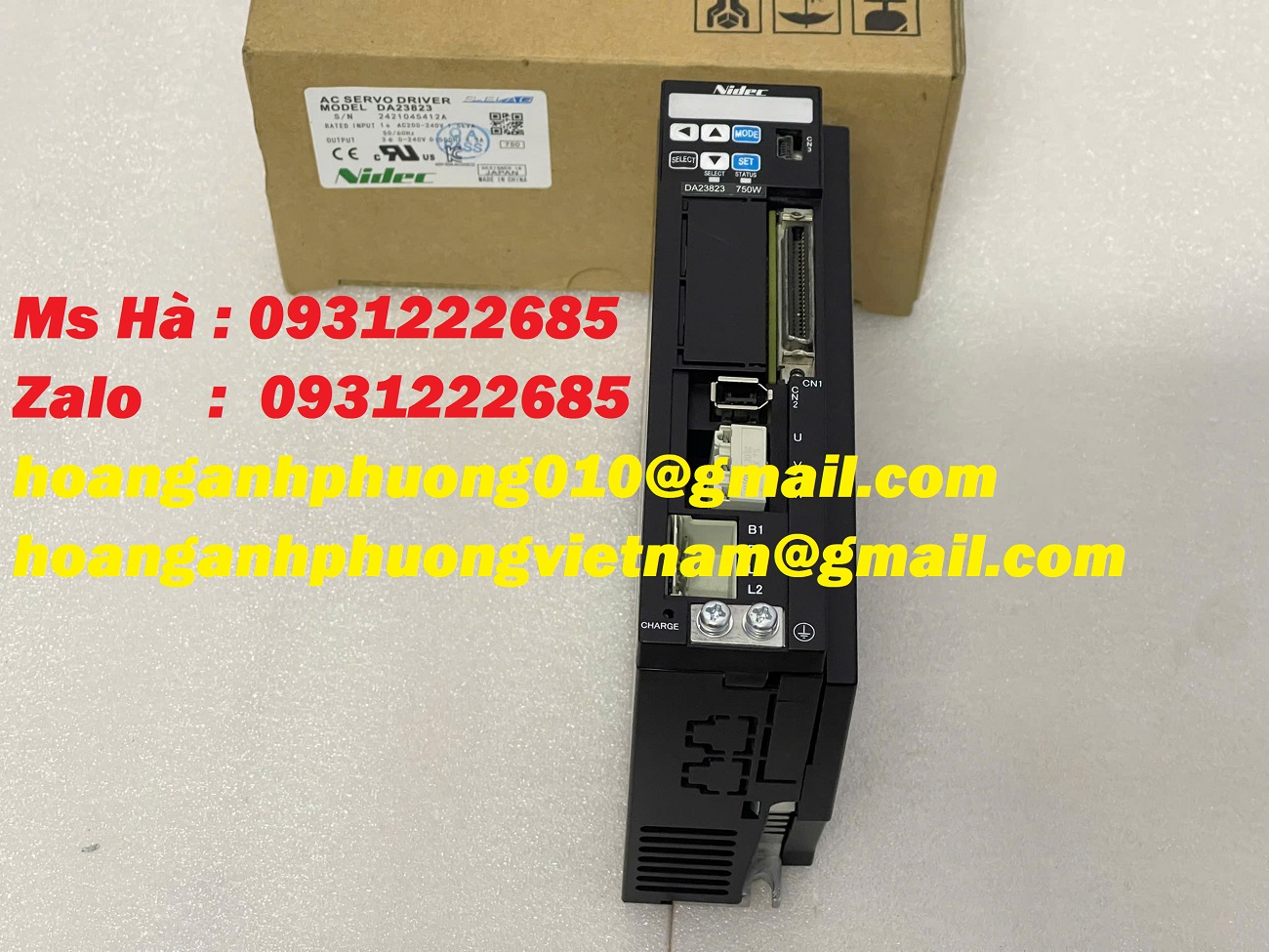 Nidec DA23823 Bộ điều khiển động cơ servo - giá bán siêu tốt